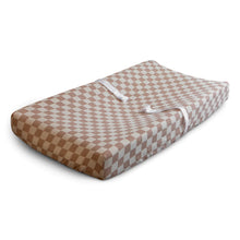 Load image into Gallery viewer, Changing Pad Cover | Natural Check
