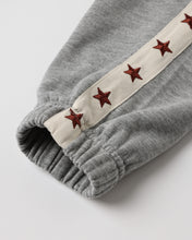 Load image into Gallery viewer, Paneled Sweatpant | Heathered Dusty Blue