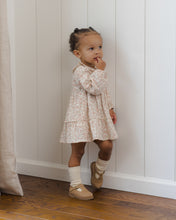 Load image into Gallery viewer, Ruffle Collar Button Dress | Pink Blossom