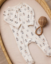 Load image into Gallery viewer, Bamboo Zip Footie | Costume Kittens