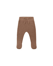 Load image into Gallery viewer, Footed Knit Pant | Cocoa