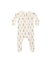 Load image into Gallery viewer, Bamboo Zip Footie | Costume Kittens
