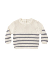 Load image into Gallery viewer, Rex Sweater | Slate Stripe
