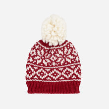 Load image into Gallery viewer, Kids & Baby Hat | Red Snowflake