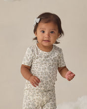 Load image into Gallery viewer, Short Sleeve Bamboo Pajama Set | Blue Floral