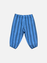 Load image into Gallery viewer, Organic Muslin Pant | Blue Stripe