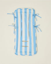 Load image into Gallery viewer, Stroller Party Stroller Liner | Blue Wide Stripe