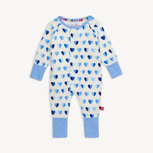Load image into Gallery viewer, Magnetic Convertible Coverall | Blue XOXO