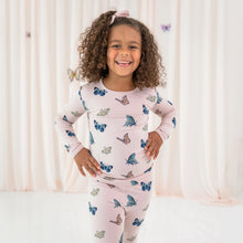 Load image into Gallery viewer, Toddler Pajama Set | Blush Butterfly