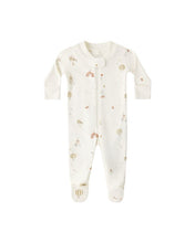 Load image into Gallery viewer, Zip Longsleeve Sleeper Footie | Carnival