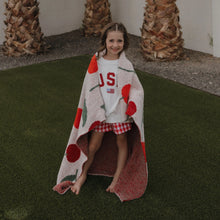 Load image into Gallery viewer, Plush Blanket | Cherry
