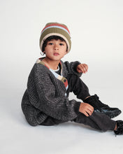 Load image into Gallery viewer, Chunky Cardigan | Black Melange