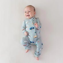 Load image into Gallery viewer, Zipper Romper | Construction