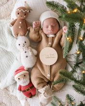 Load image into Gallery viewer, Baby snowman | Peppermint Stripe