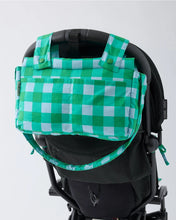 Load image into Gallery viewer, Stroller Party Caddy Bag | Teal Gingham