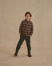 Load image into Gallery viewer, Pocketed Flannel Shirt | Holiday Plaid