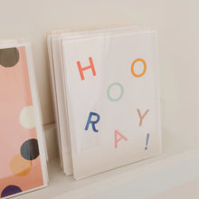 Load image into Gallery viewer, Hooray Letters Card