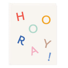 Load image into Gallery viewer, Hooray Letters Card