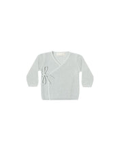 Load image into Gallery viewer, Knit Wrap Top | Ice Blue