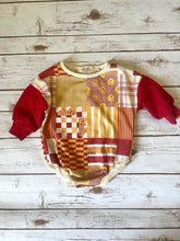 Load image into Gallery viewer, State Quilt Oversized Sweater Romper