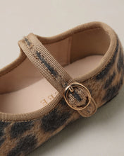 Load image into Gallery viewer, Strap Ballet Flat | Leopard