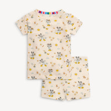 Load image into Gallery viewer, Short Sleeve Magnetic Toddler Pajama | Mickey Brunch Bunch