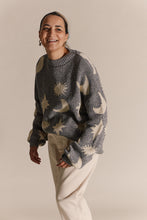 Load image into Gallery viewer, Cozmo Midnight Moon Star Sweater | Adult
