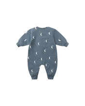Load image into Gallery viewer, Relaxed Fleece Jumpsuit | Silver Moons
