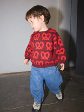 Load image into Gallery viewer, Pretzel Sweater | Red