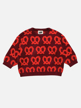 Load image into Gallery viewer, Pretzel Sweater | Red