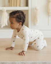 Load image into Gallery viewer, Bamboo Zip Footie | Pumpkins