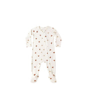 Load image into Gallery viewer, Bamboo Zip Footie | Pumpkins