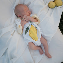 Load image into Gallery viewer, Short Sleeve Romper | Lemon