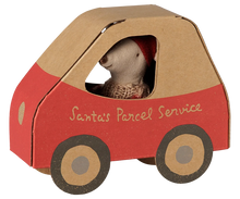 Load image into Gallery viewer, Christmas Mouse, Little Sister in Car Box