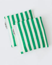 Load image into Gallery viewer, Stroller Party Stroller Liner + Strap Covers | Green Stripe