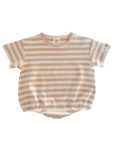 Load image into Gallery viewer, Organic T-Shirt Bubble | Biscuit Stripe