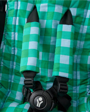 Load image into Gallery viewer, Stroller Party Stroller Liner + Strap Covers | Teal Gingham