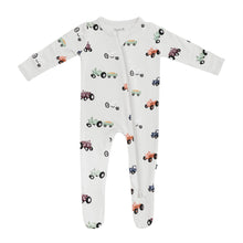 Load image into Gallery viewer, Zipper Footie | Tractor