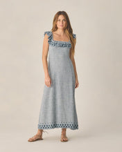 Load image into Gallery viewer, Women's Bianca Dress | Marine Gingham