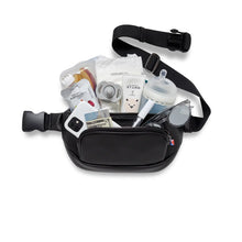 Load image into Gallery viewer, Vegan Leather Diaper Belt Bag | Black