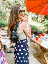 Load image into Gallery viewer, Vegan Leather Diaper Belt Bag | Black