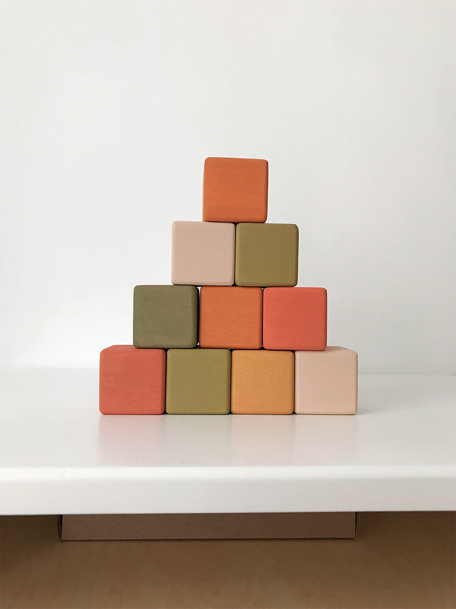 Mini Wood Blocks Set