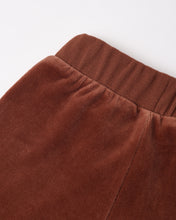 Load image into Gallery viewer, Velour Relaxed Sweatpant | Redwood
