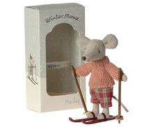 Load image into Gallery viewer, Winter Mouse with Ski Set | Big Sister
