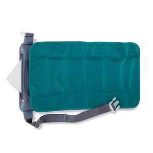 Vegan Leather Diaper Belt Bag | Smoky Indigo