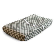 Load image into Gallery viewer, Changing Pad Cover | Olive Check
