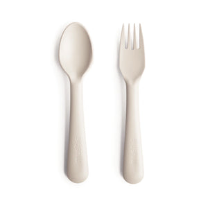 Fork & Spoon Set | Ivory