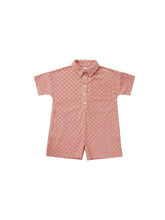 Load image into Gallery viewer, Frankie Romper | Pink Check

