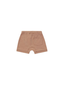 Front Pouch Short | Clay
