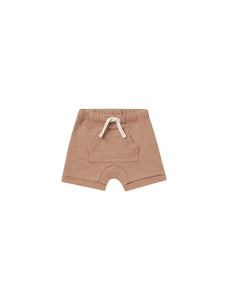 Front Pouch Short | Clay